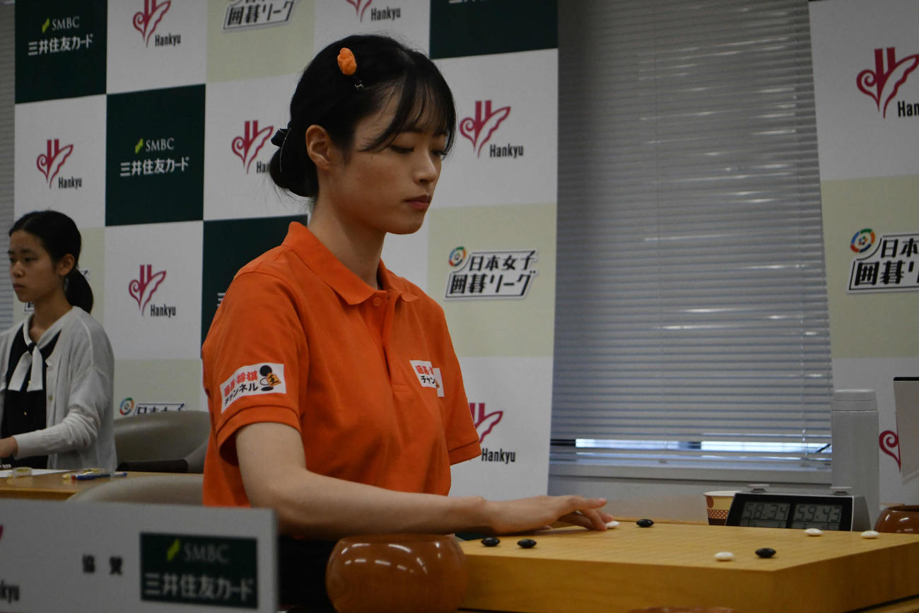 チーム囲碁・将棋チャンネル副将の星合志保四段