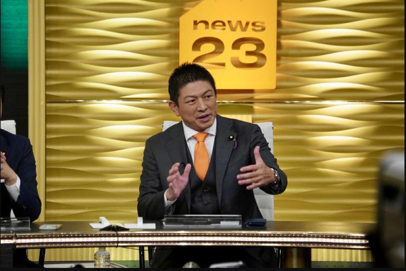 参政党の神谷宗幣代表（Xから）