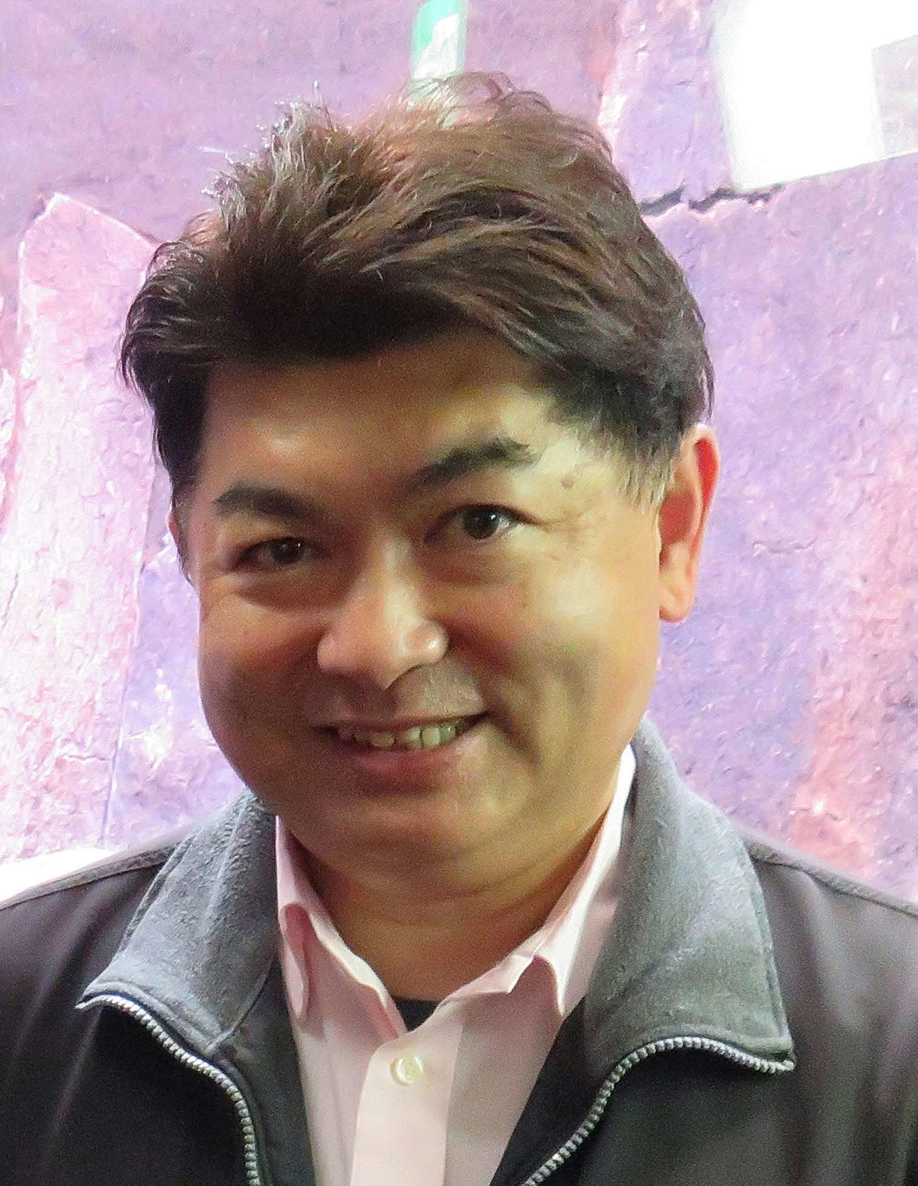 iZoo白輪剛史園長（2021年12月25日撮影）