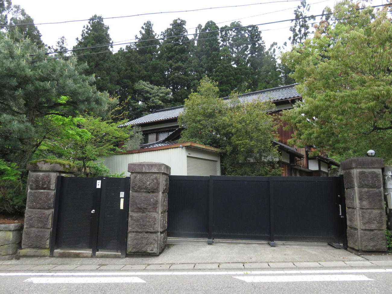 田中角栄元首相の生家