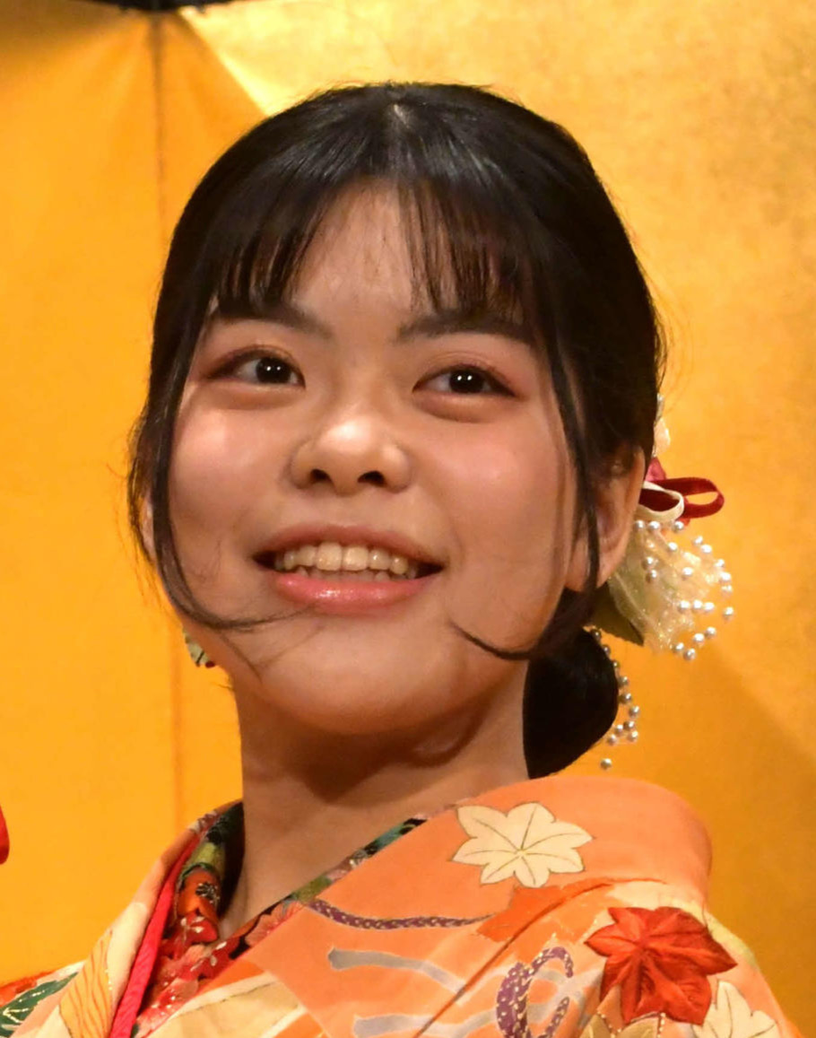 上野梨紗女流棋聖（2025年2月撮影）