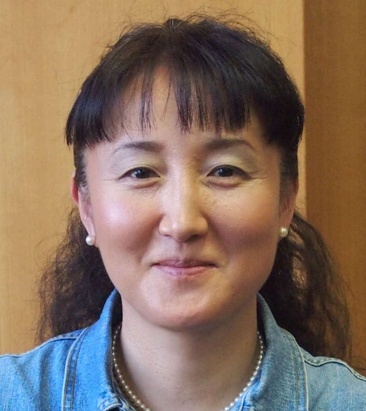 芥川賞作家の柳美里さん（2015年3月撮影）