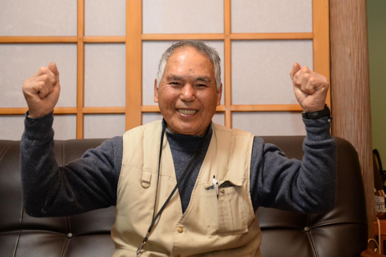 臨時船「ひまわり」の船長だった菅原進さん