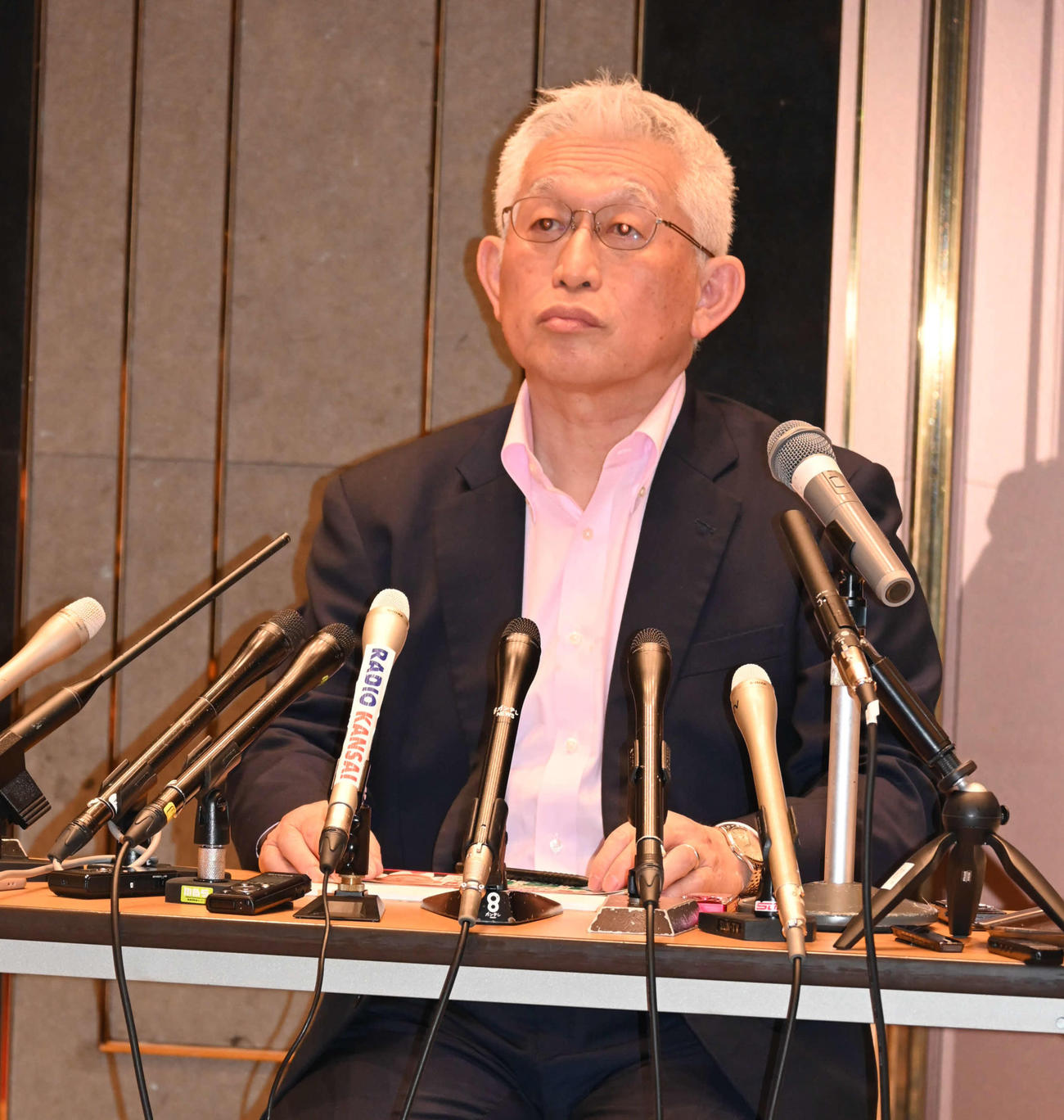 泉房穂氏（2025年3月24日撮影）
