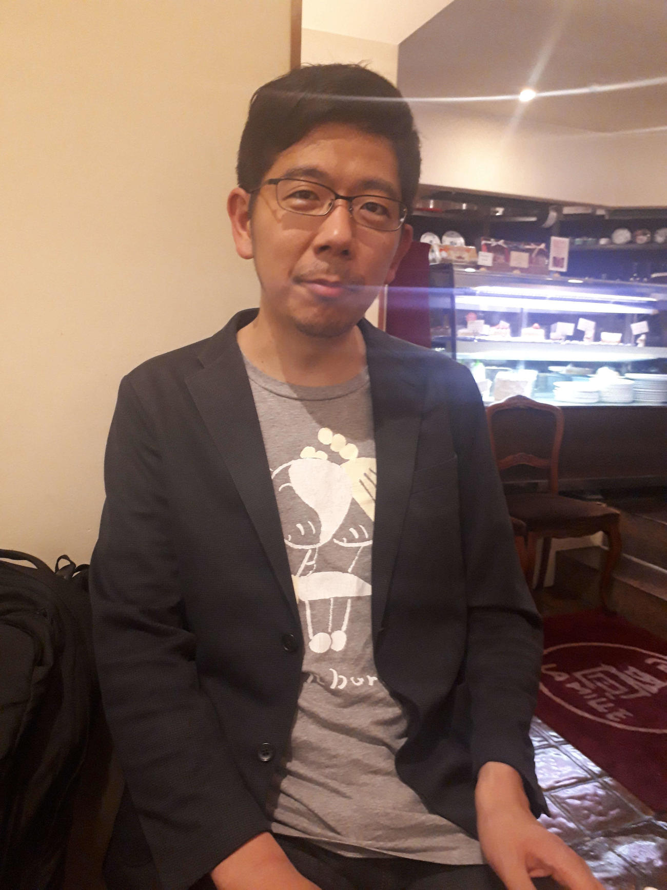 ライターの武田砂鉄氏（2020年4月撮影）