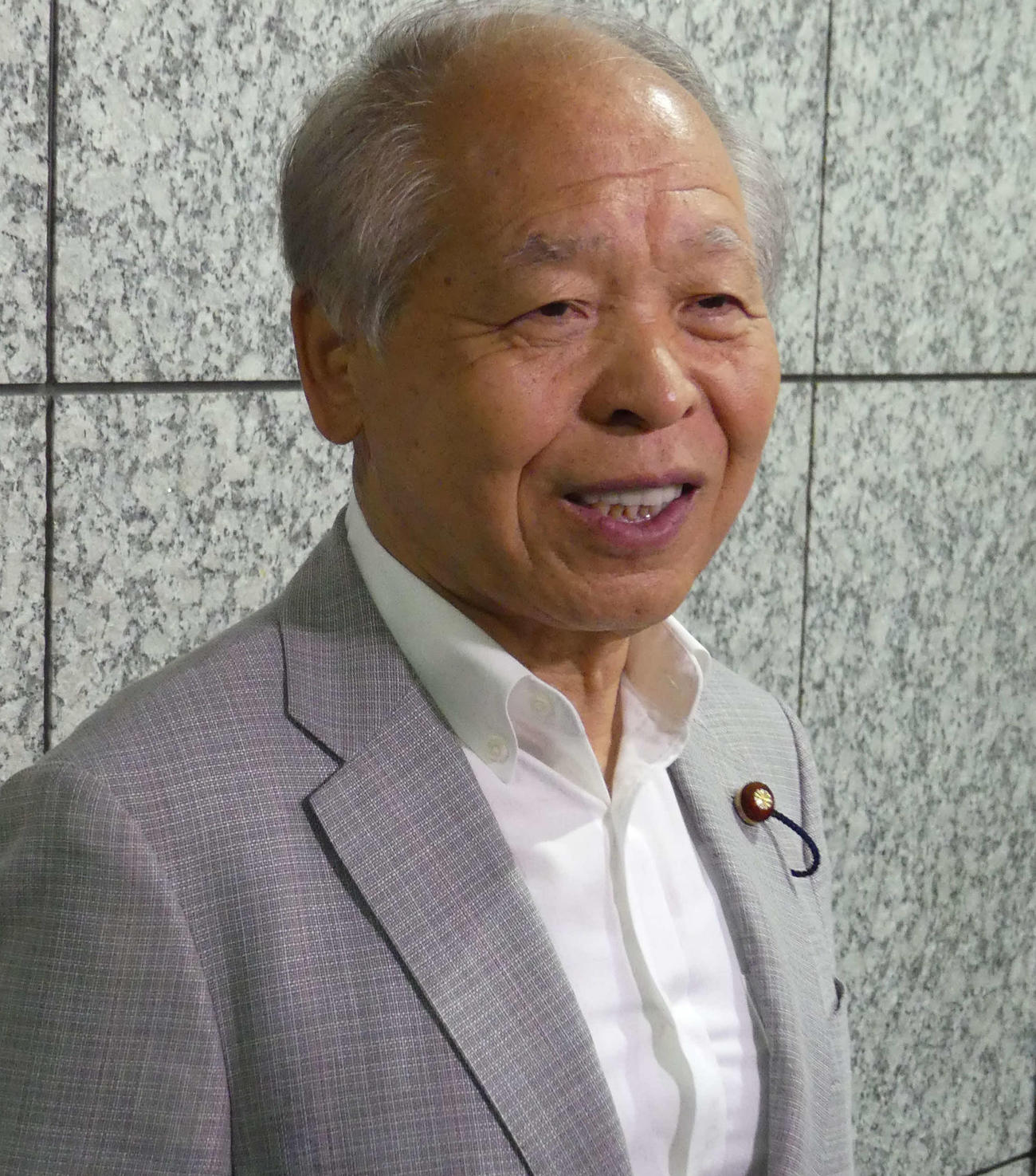 鈴木宗男氏（2025年7月撮影）