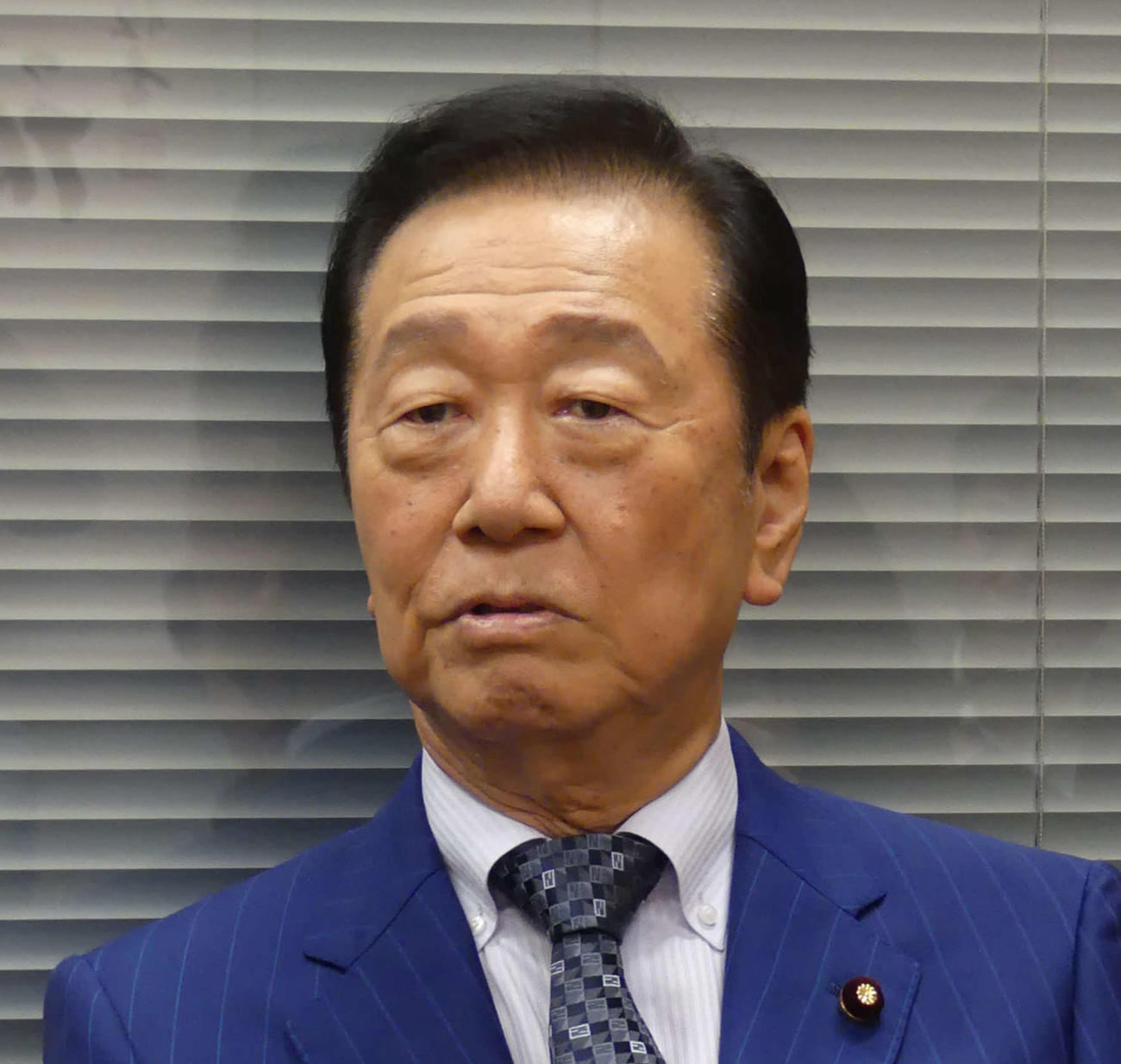 立憲民主党の小沢一郎氏（2024年10月撮影）