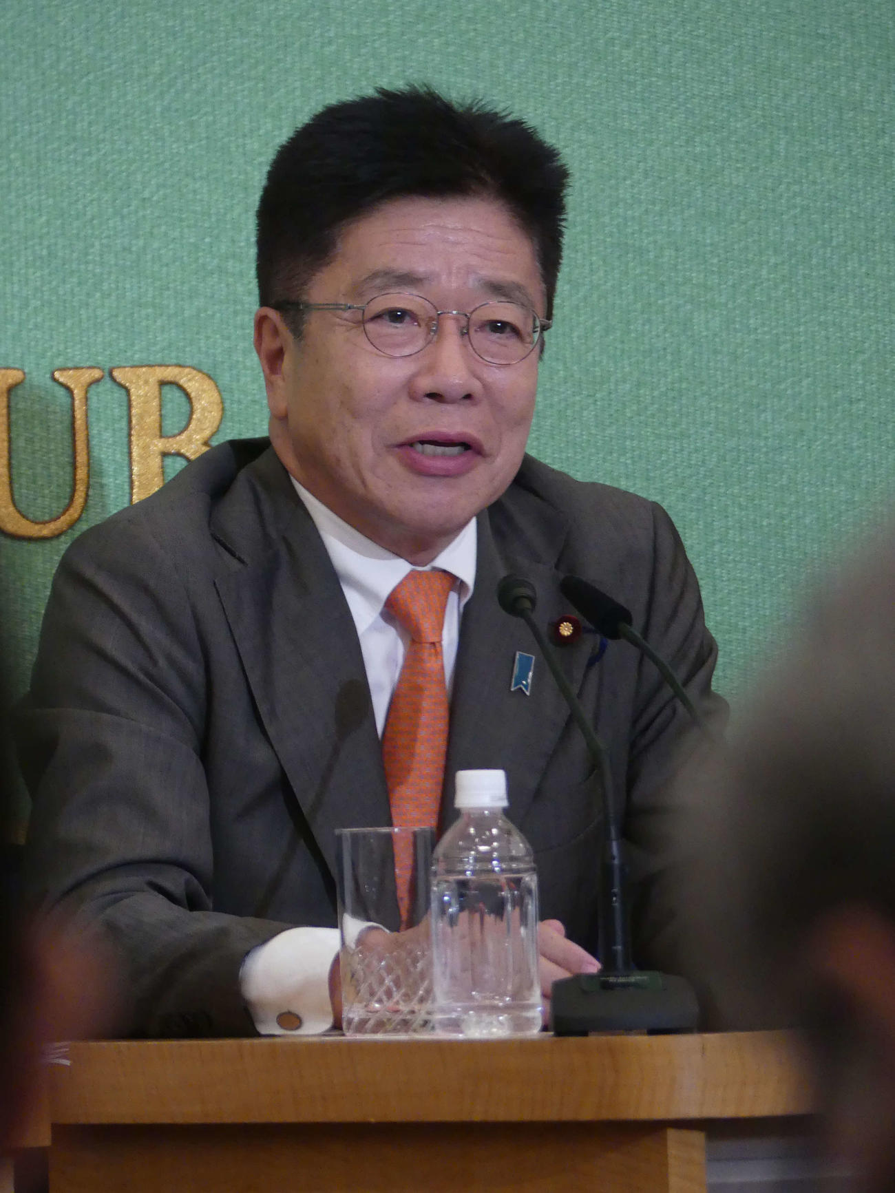 加藤勝信氏（2024年9月14日撮影）
