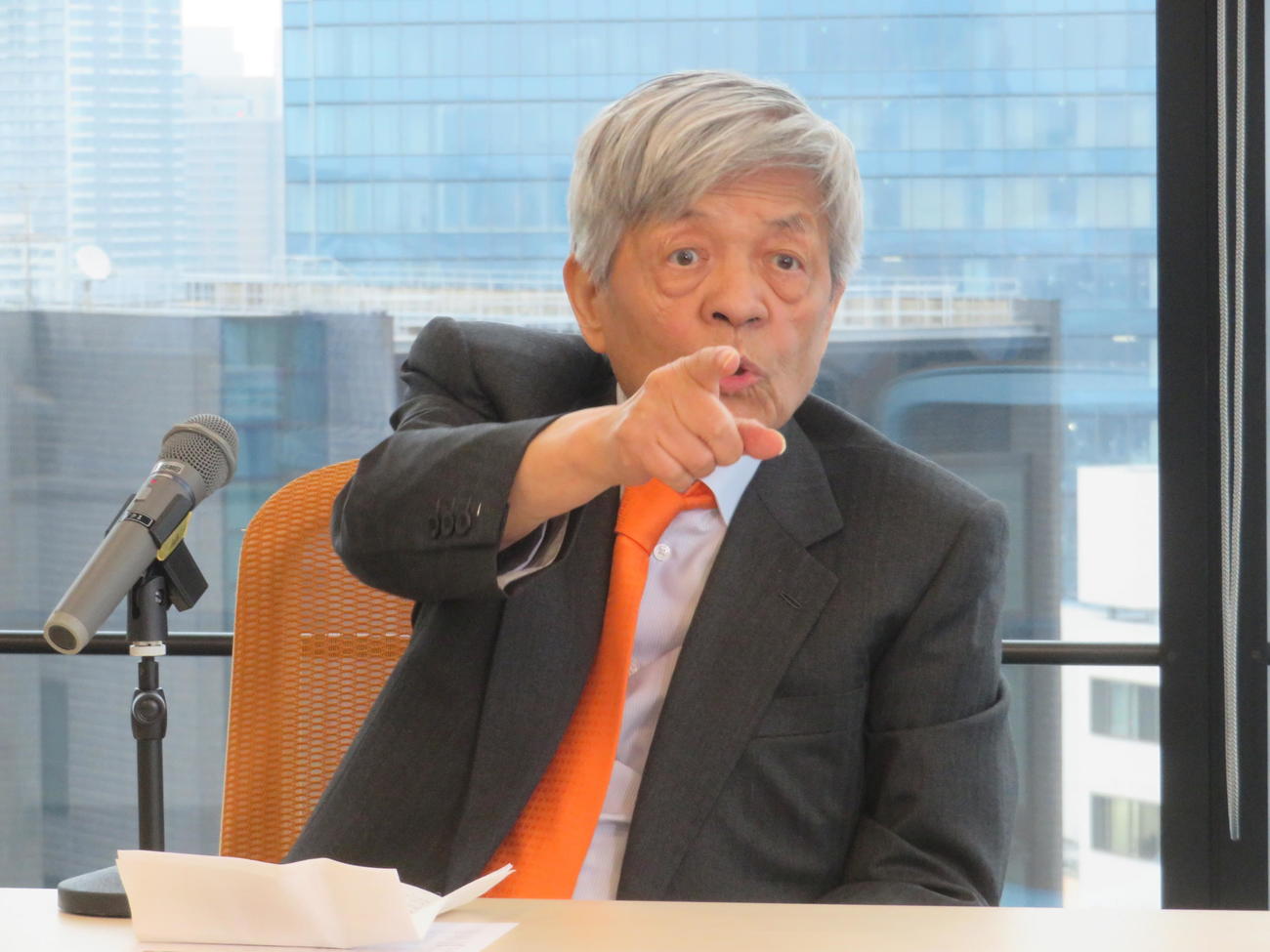 田原総一朗氏（2024年撮影）