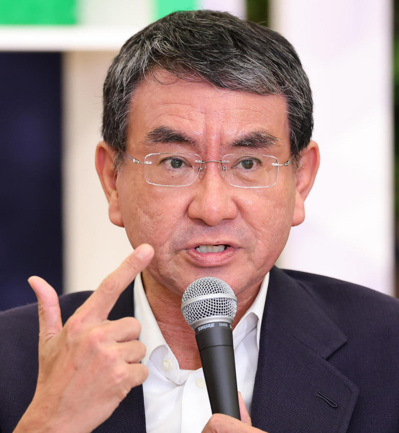 河野太郎氏（2024年9月撮影）