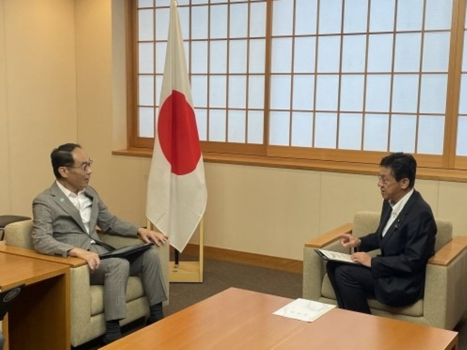 大野元裕埼玉県知事のXから
