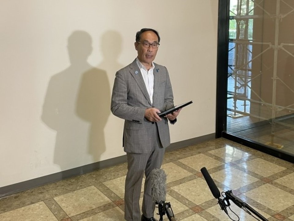 大野元裕埼玉県知事のXから