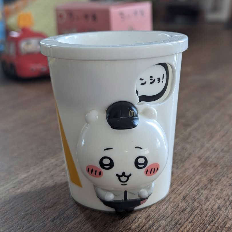 ハッピーセットについてくる「ちいかわ」のおもちゃ