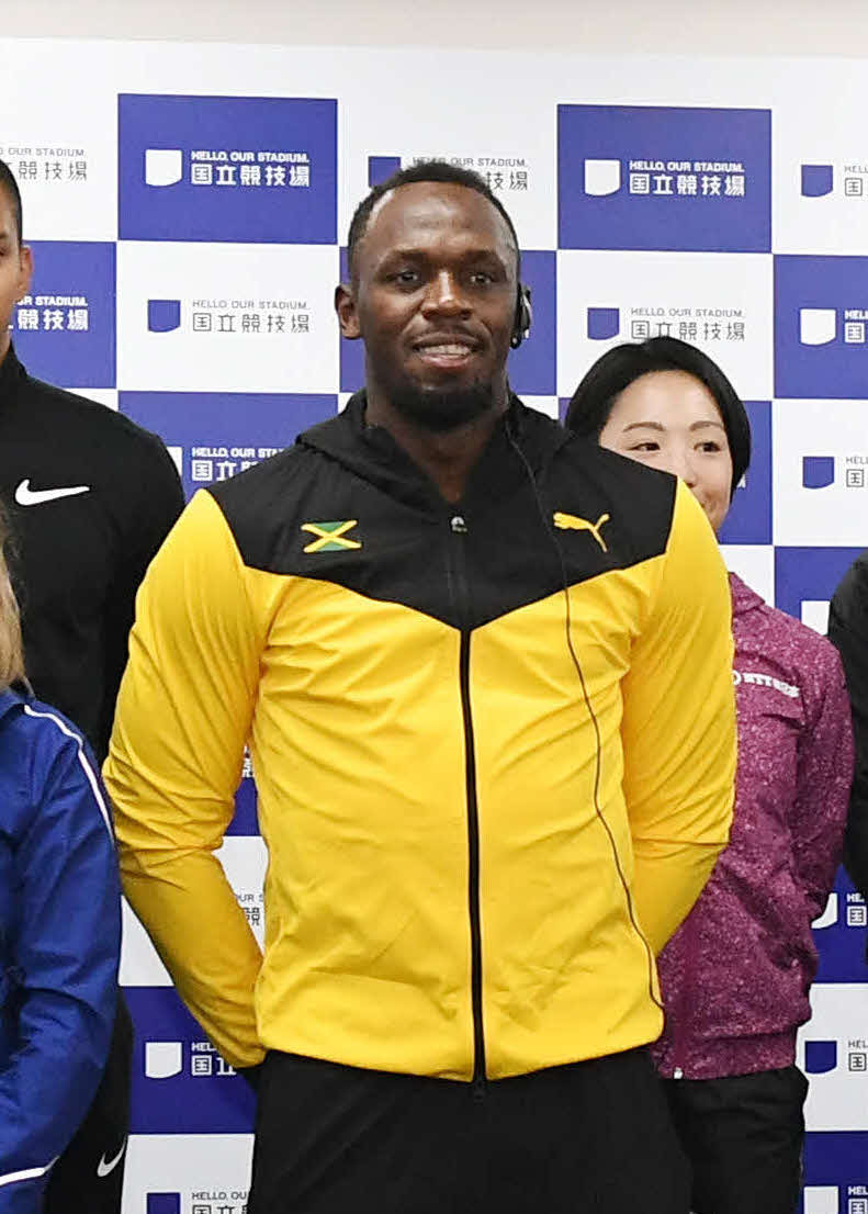 ウサイン・ボルト氏（2019年12月撮影）