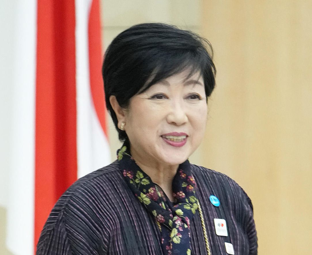小池百合子知事（2024年10月30日撮影）
