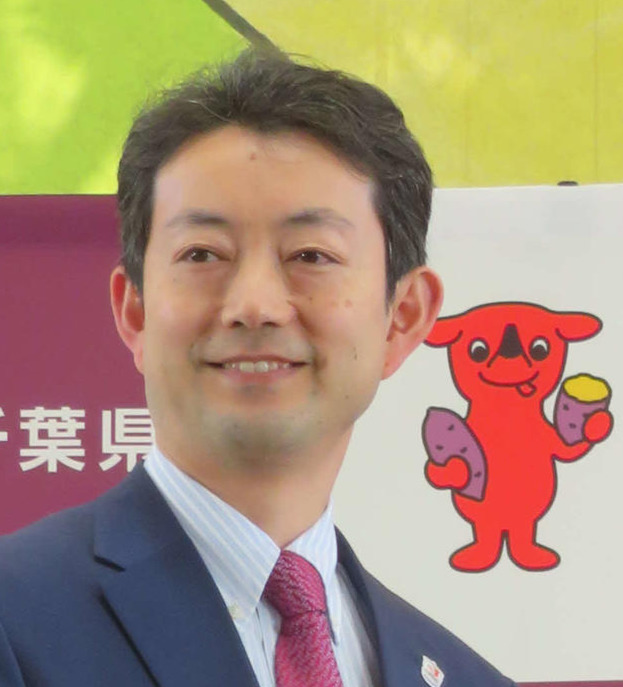 千葉県の熊谷俊人知事（2024年撮影）