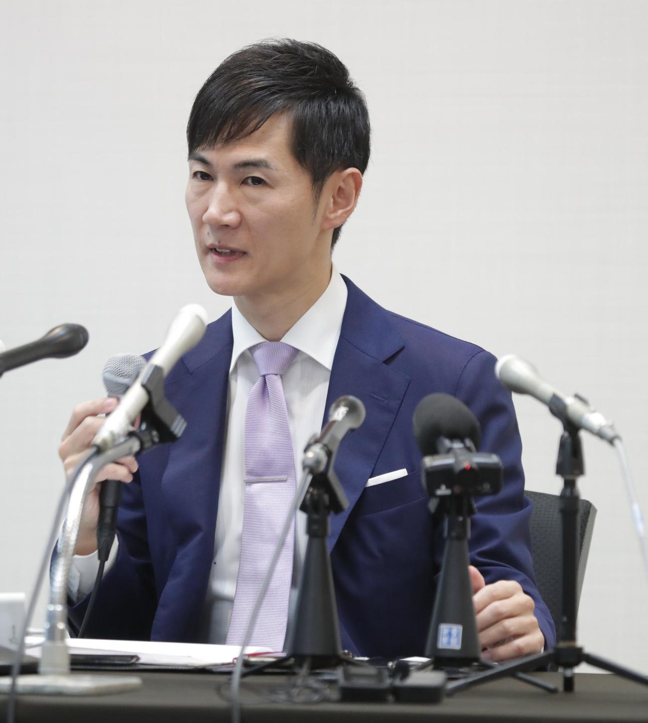 「再生の道」代表退任を表明した石丸伸二氏