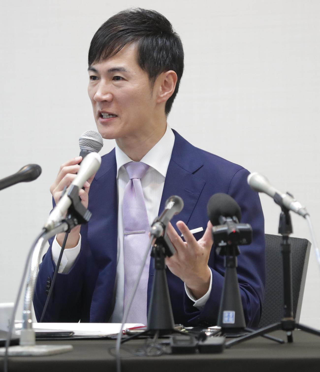 石丸伸二氏（2025年8月撮影）