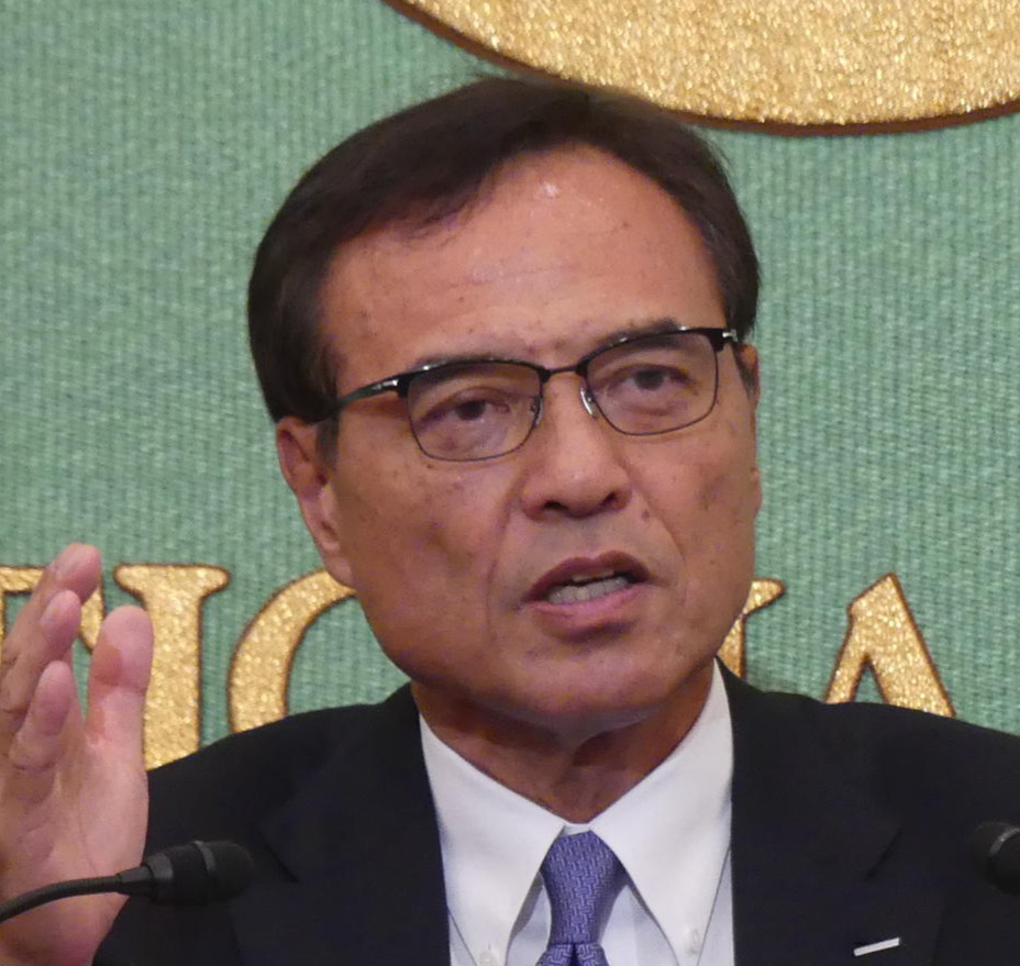 新浪剛史氏（2023年9月撮影）