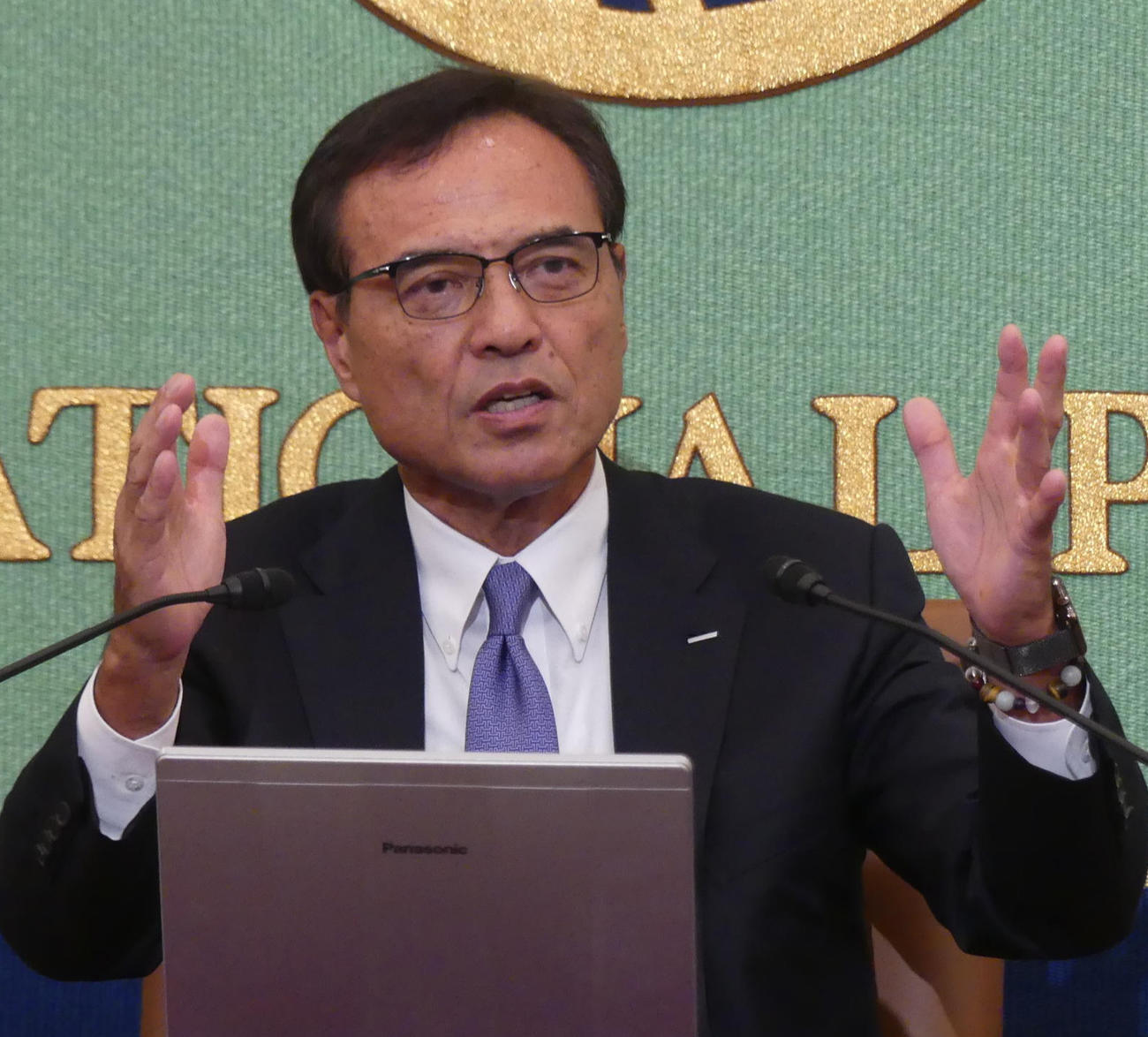 新浪剛史氏（2023年9月撮影）