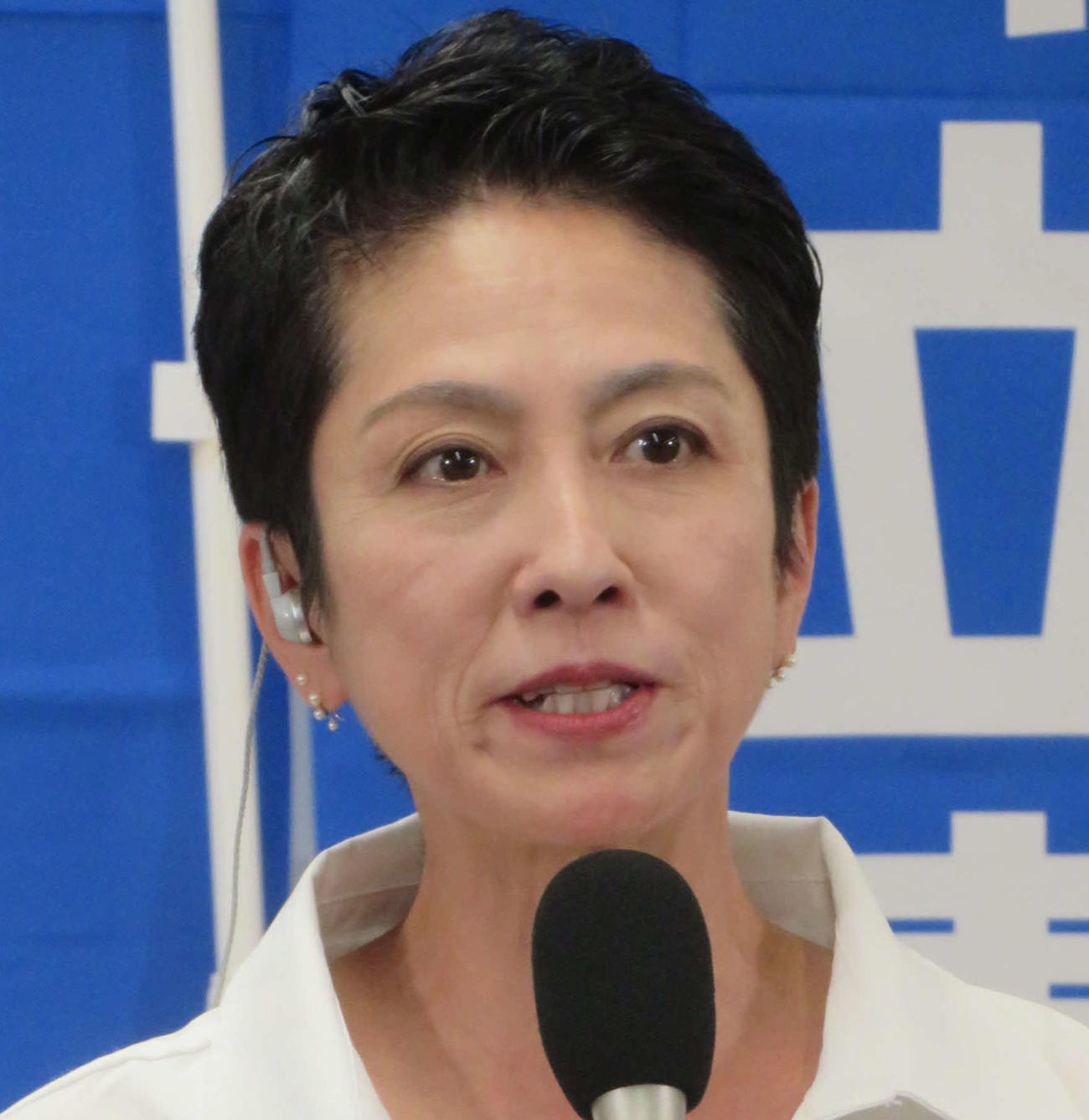 蓮舫氏（2025年7月撮影）