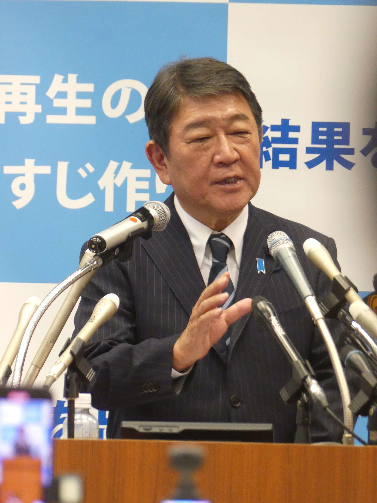 自民党の茂木敏充前幹事長（2025年9月撮影）