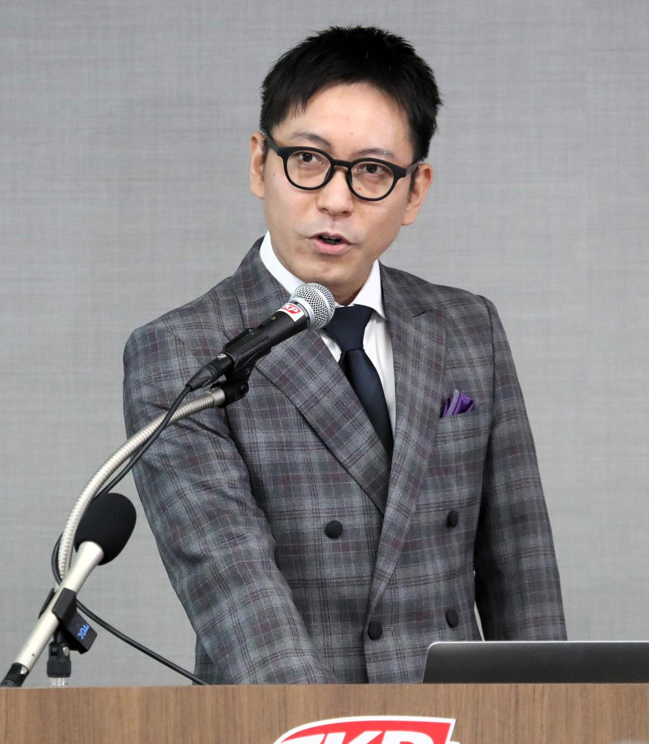 「再生の道」代表選に立候補した萩原崇氏