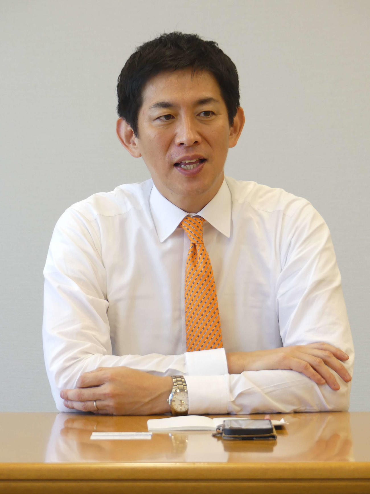 合同インタビューで自民党総裁選への思いを語る小林鷹之・元経済安全保障担当相（撮影・中山知子）
