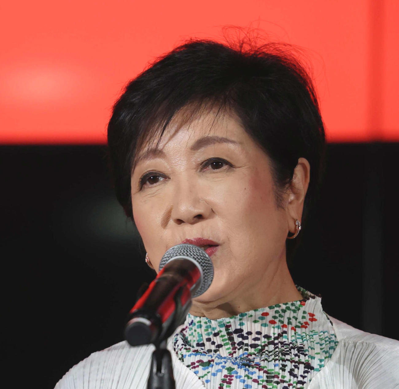 小池百合子知事（2025月9月13日撮影）