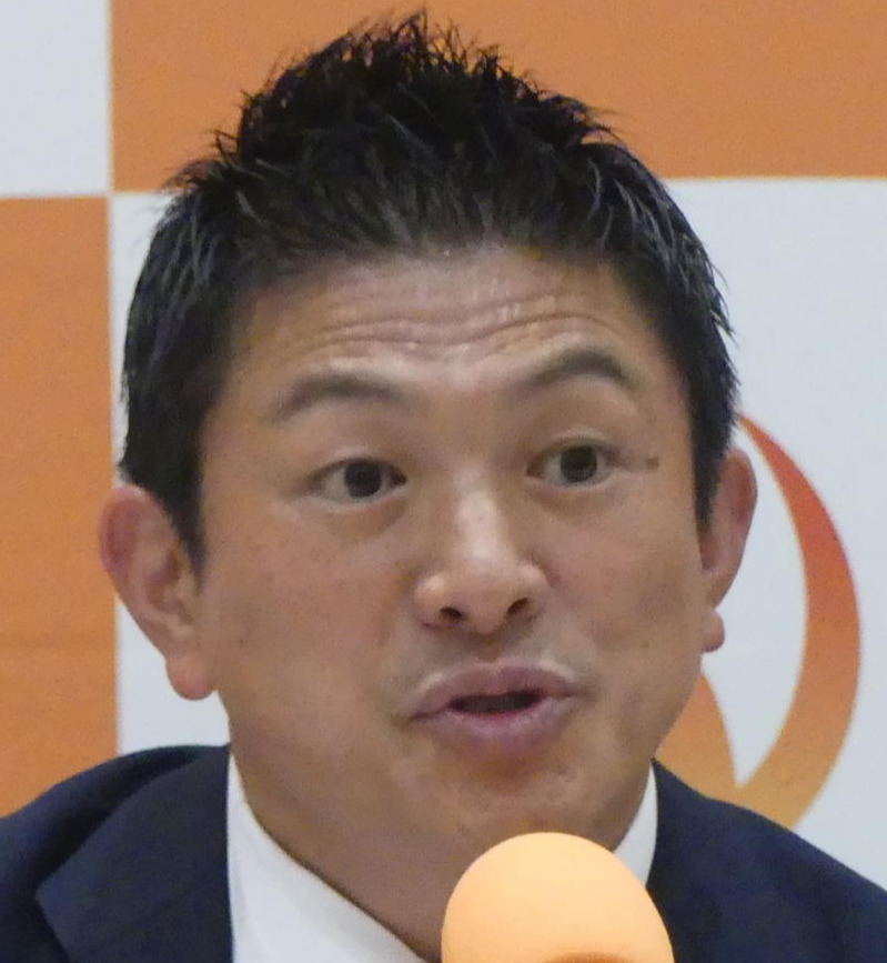 参政党の神谷宗幣代表（2025年8月）