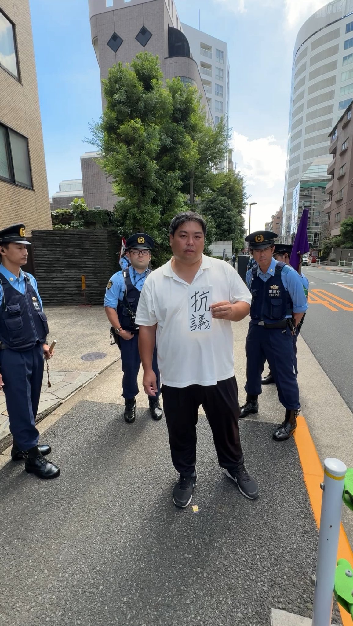 へずまりゅう氏のXから