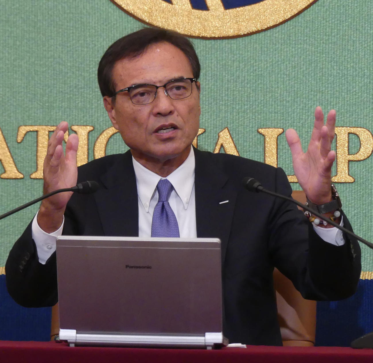 新浪剛史氏（2023年9月撮影）