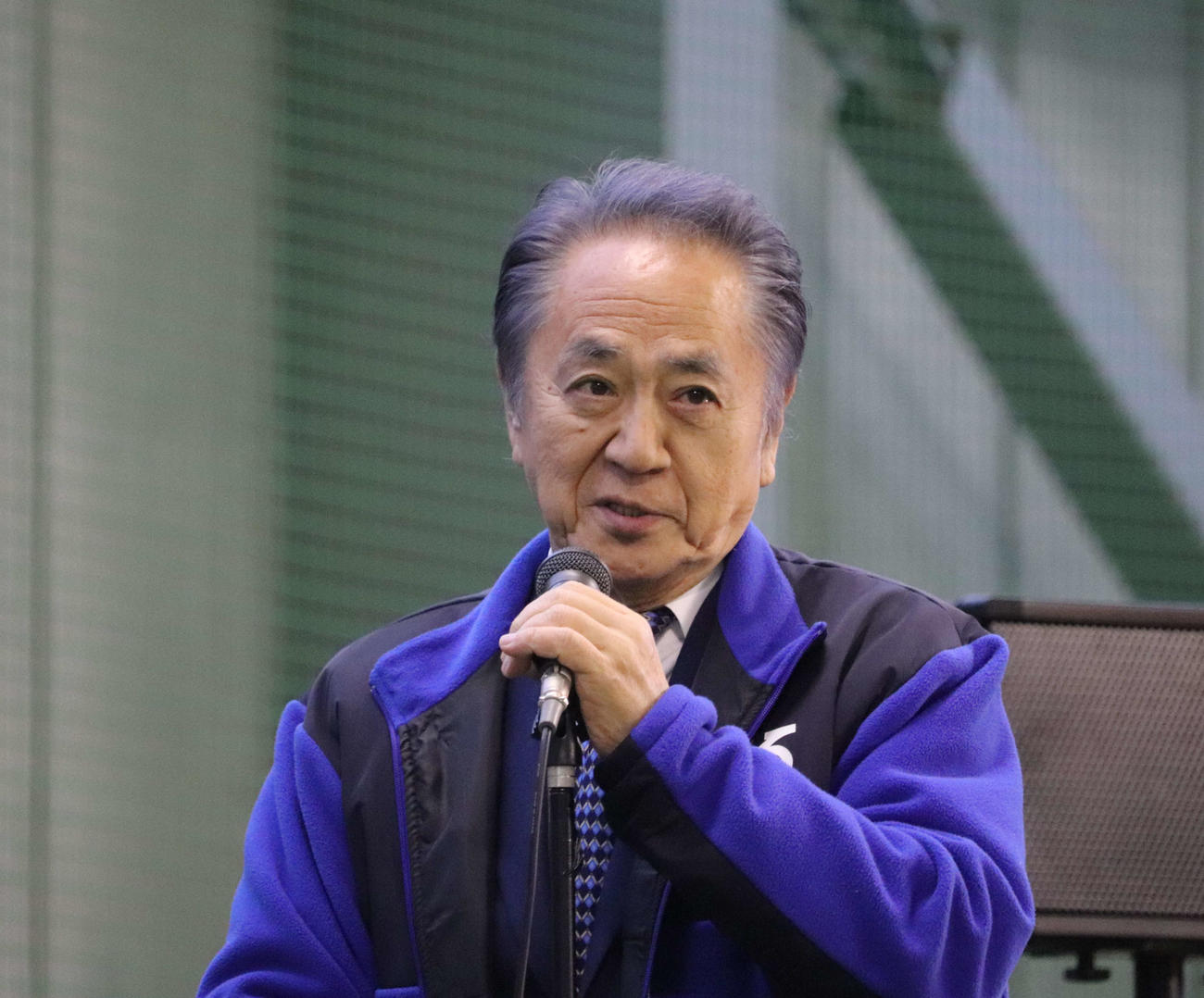 横須賀市の上地市長（2024年1月撮影）