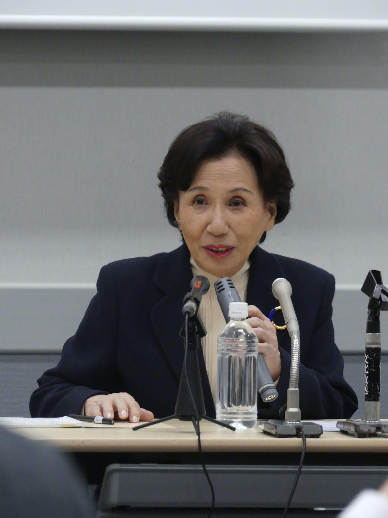 田中真紀子氏（2023年12月撮影）