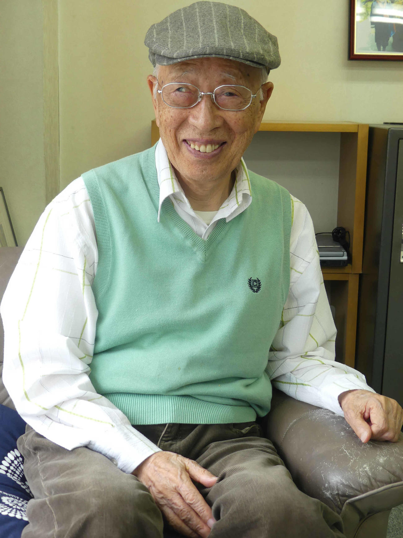野末陳平氏（2019年7月撮影）
