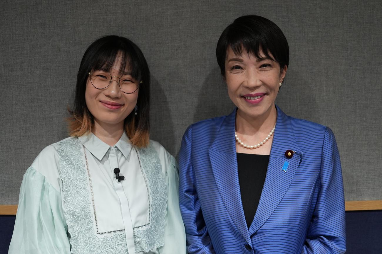 たかまつなな氏のＸから