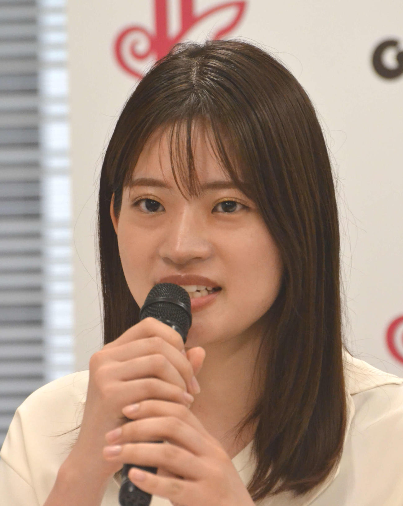 藤沢里菜女流本因坊（2024年4月撮影）