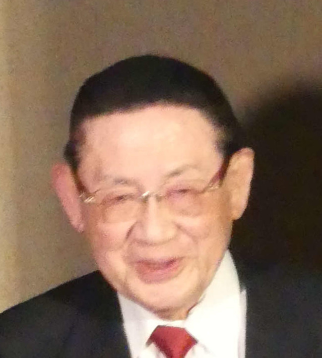 山崎拓・元自民党副総裁（2024年5月撮影）