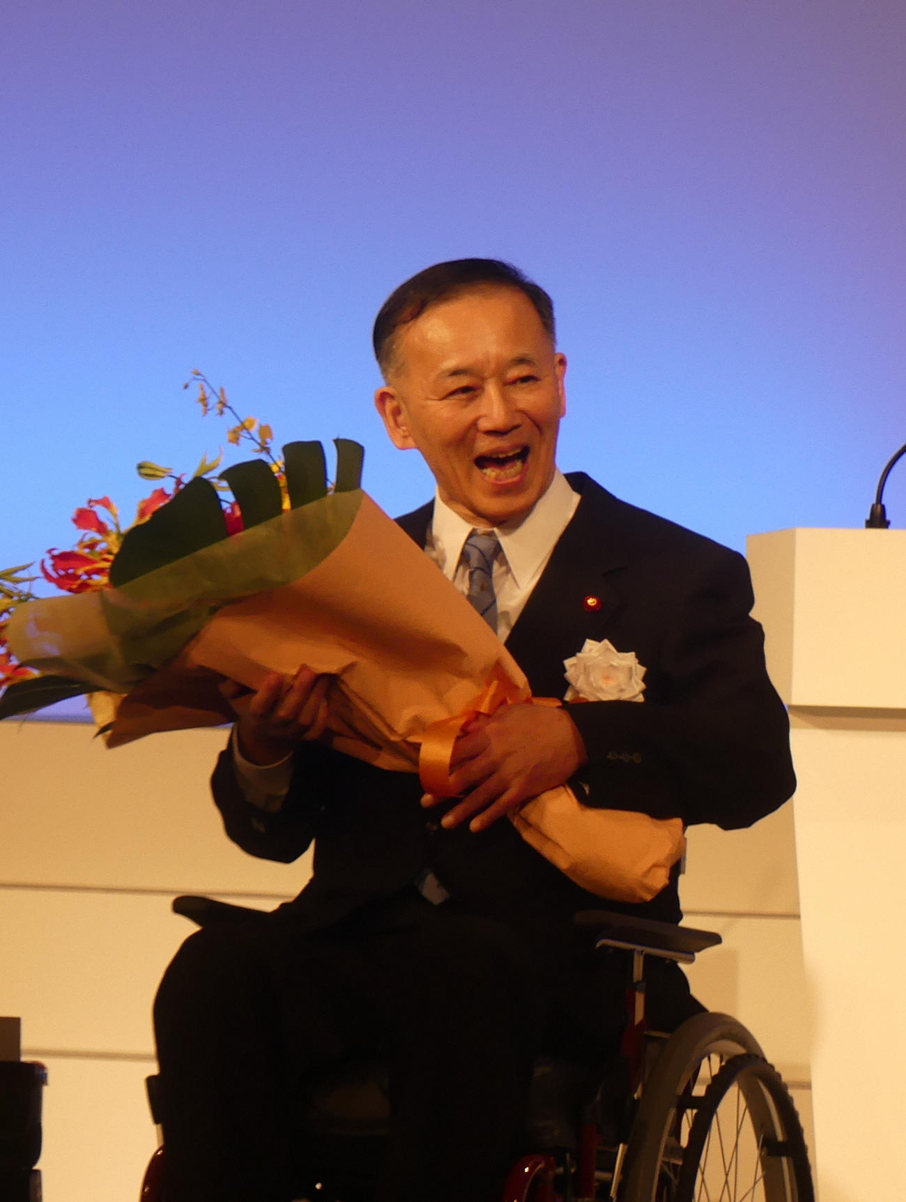 谷垣禎一氏（2019年2月10日撮影）