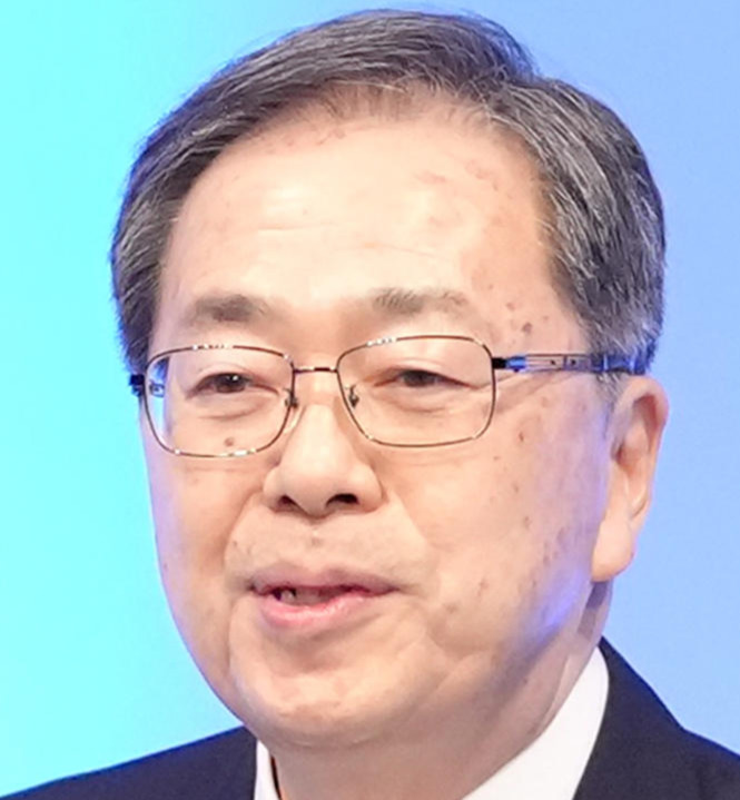 公明党の斉藤鉄夫代表（2025年3月撮影）