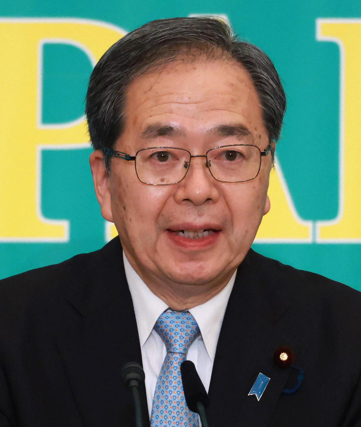 公明党の斉藤鉄夫代表（2025年7月撮影）