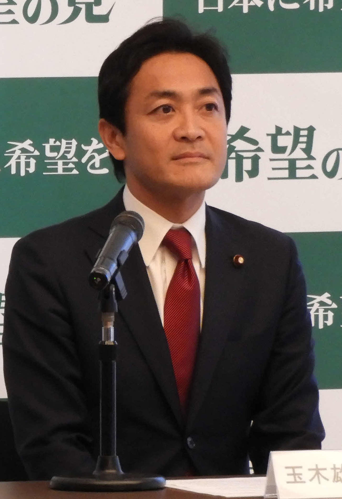 玉木雄一郎氏（2017年11月撮影）
