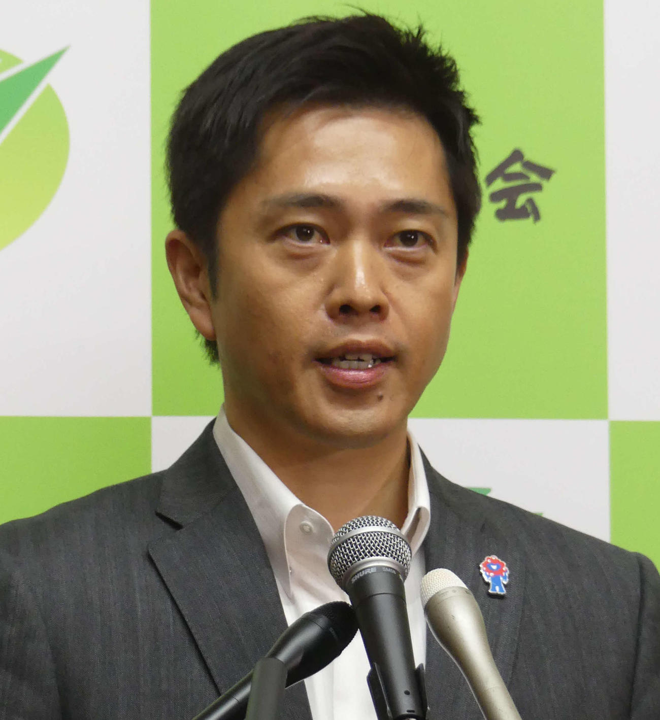 日本維新の会の吉村洋文代表（25年10月15日）