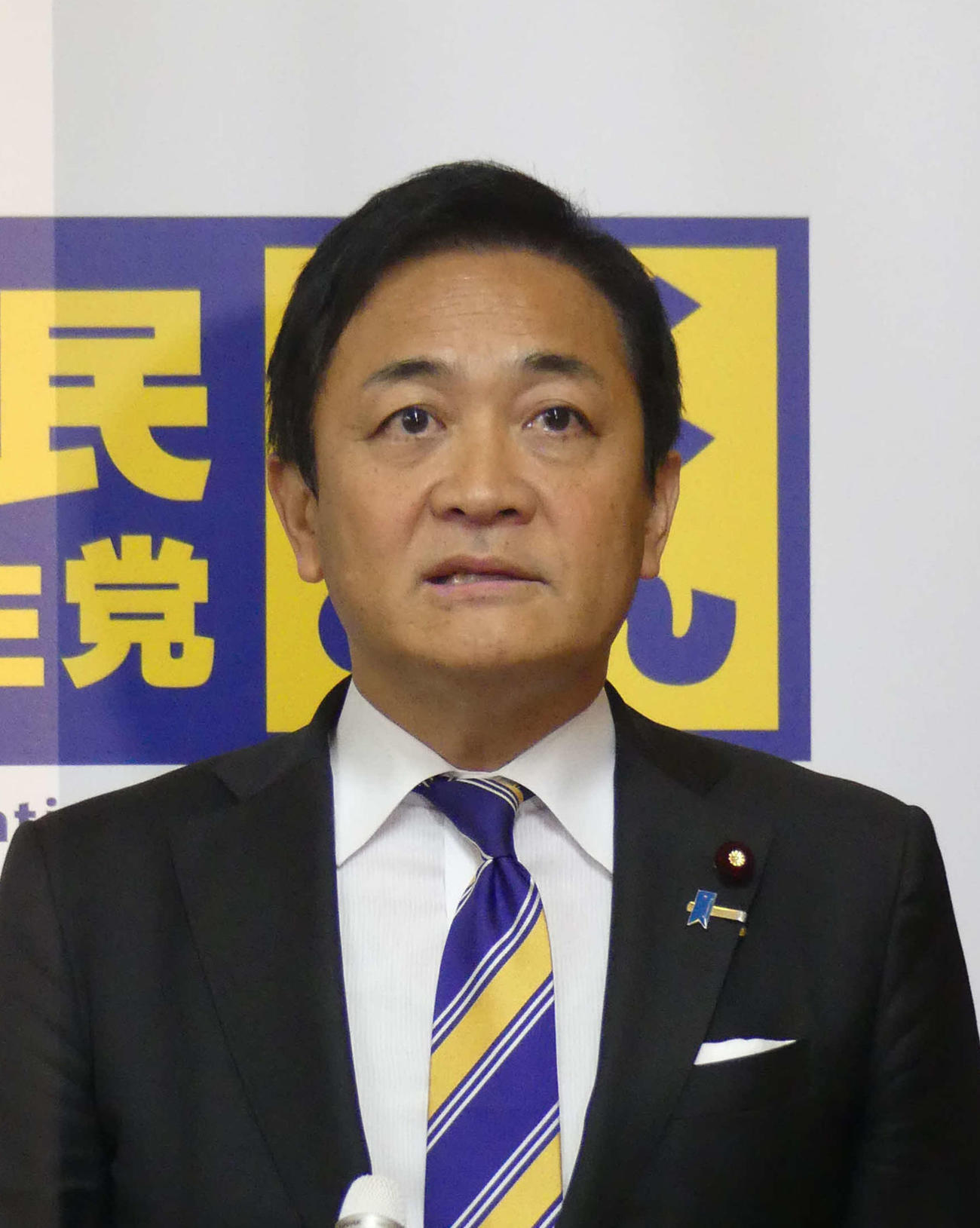 国民民主党の玉木雄一郎代表（2025年10月15日撮影）