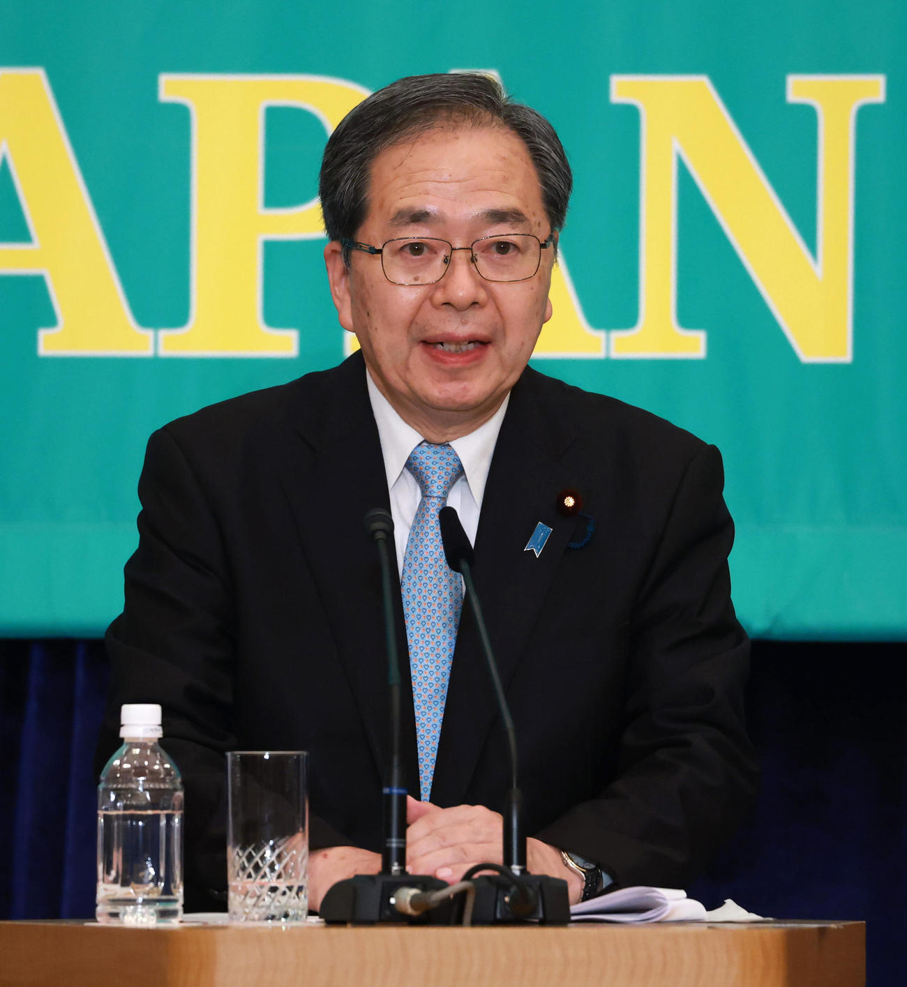 公明党の斉藤鉄夫代表（2025年7月撮影）