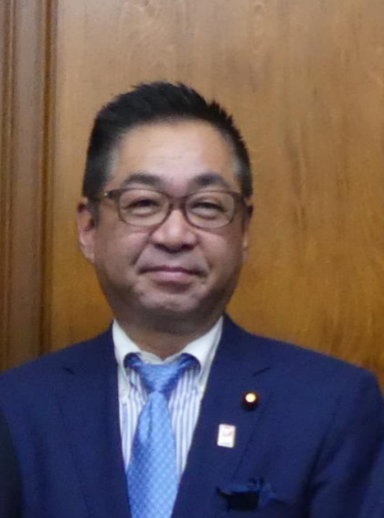 遠藤敬・維新国対委員長（2023年11月撮影）