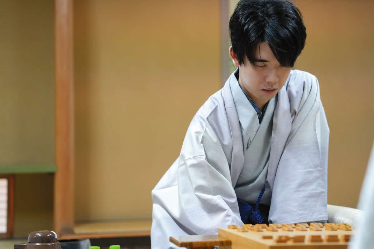 3連覇を目指す藤井聡太王座（日本将棋連盟提供）
