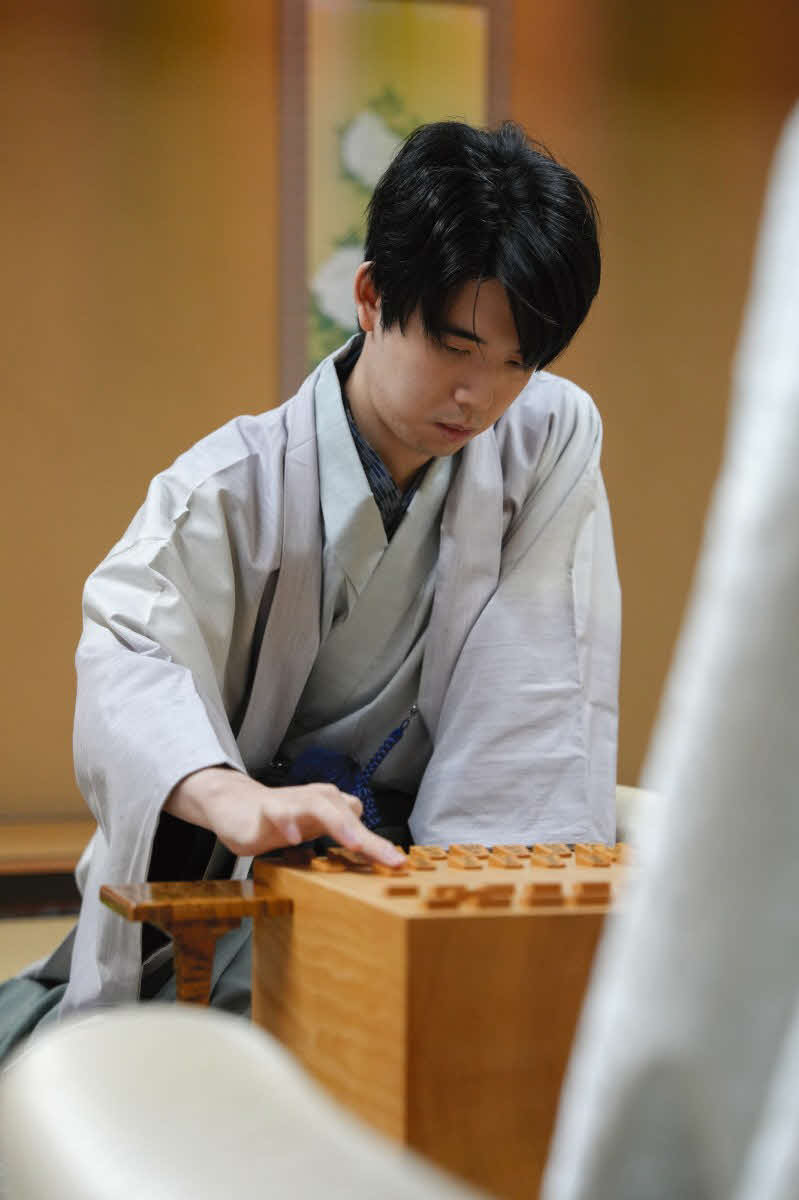 3連覇を目指す藤井聡太王座（日本将棋連盟提供）