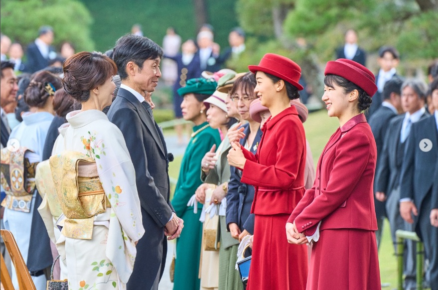 宮内庁のインスタグラムから
