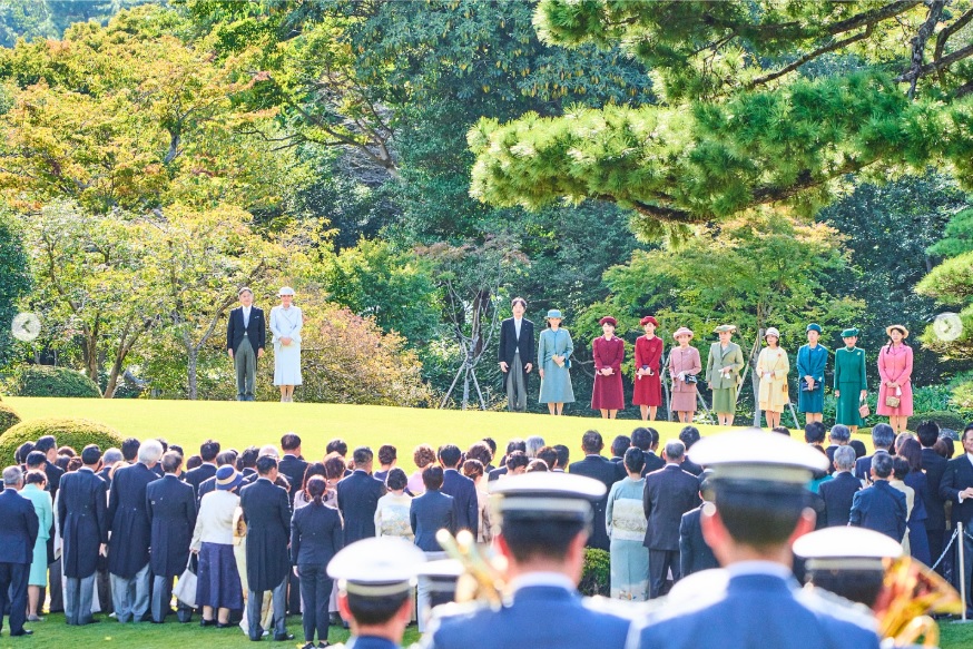 宮内庁のインスタグラムから